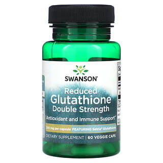 Swanson, Reduced Glutathione Double Strength, 60 Veggie Caps