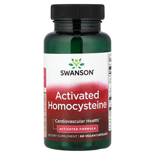 Swanson Vitamins (스완슨 비타민), Activated Homocysteine, 베지 캡슐 60정
