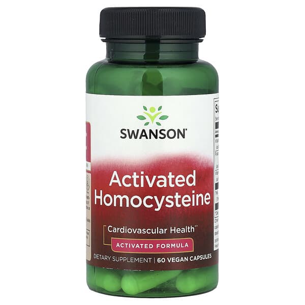 Swanson Activated Homocysteine, 60 Vegan Capsules