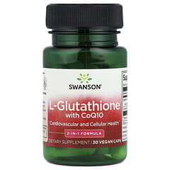 L-Glutathione with CoQ10, 30 Vegan Caps