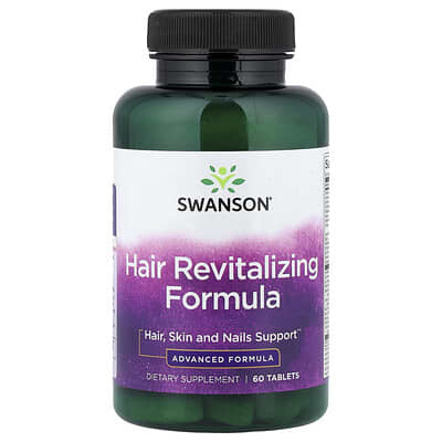Swanson, Hair Revitalising Formula, 60 Tablets