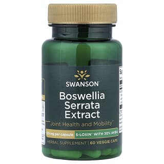 Swanson, Boswellia Serrata Extract, 125 mg, 60 pflanzliche Kapseln