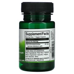 Swanson, PQQ, 20 mg, 30 Veggie Caps