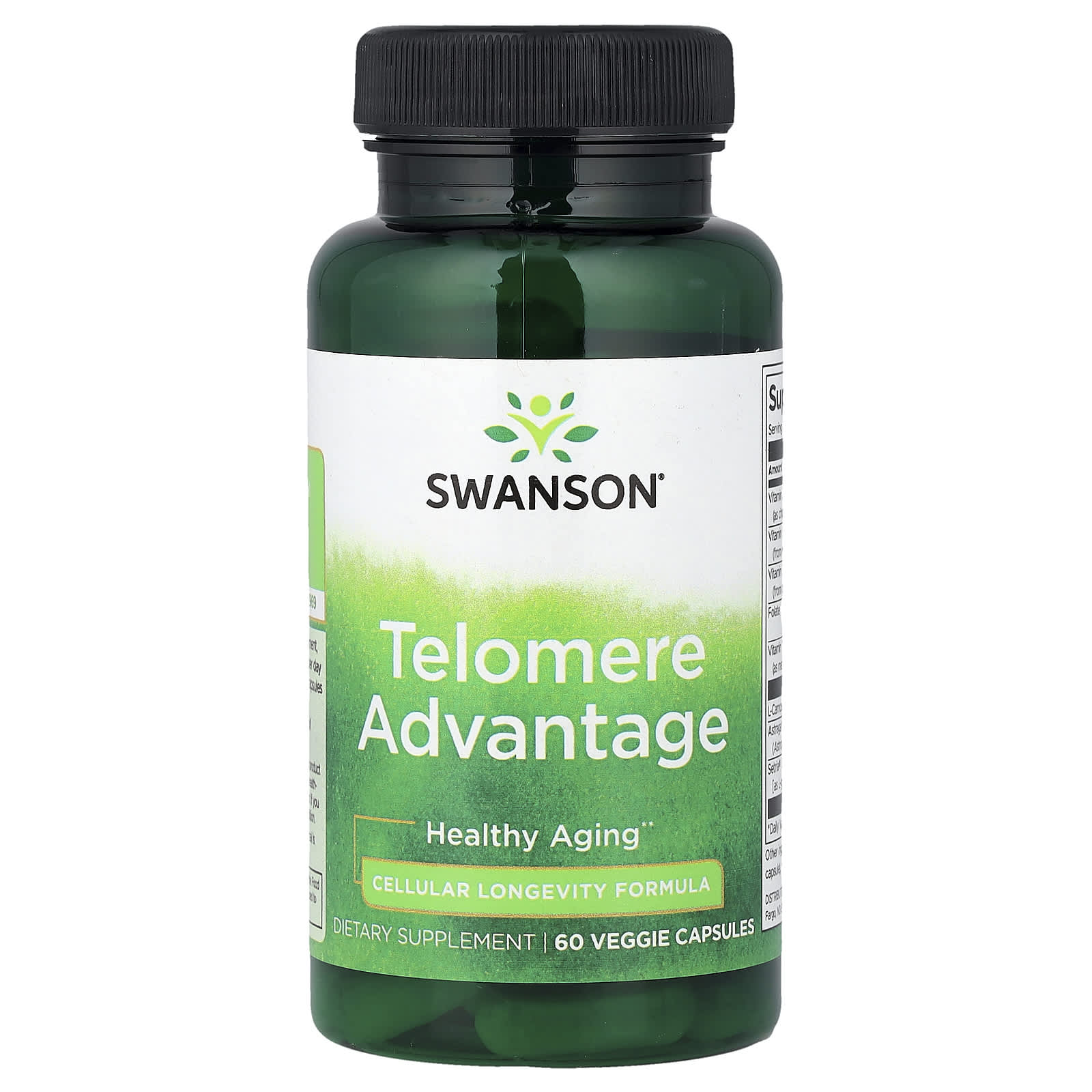 Telomere Advantage（テロメアアドバンテージ）、ベジカプセル60粒