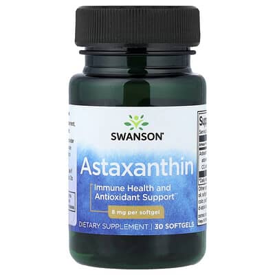 Swanson, Astaxanthin, 8 mg, 30 Softgels