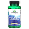 VitaCholine Choline Bitartrate, 300 mg, 60 Cápsulas Vegetais
