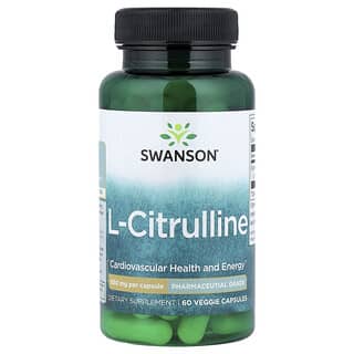 Swanson, L-Citrulline, 850 mg, 60 Veggie Capsules