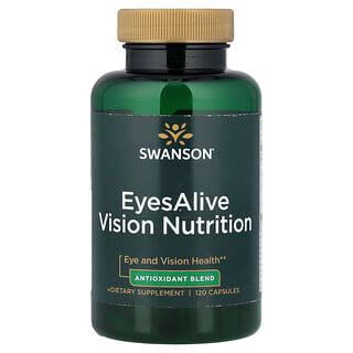 Swanson Vitamins, EyesAlive Vision Nutrition`` 120 cápsulas