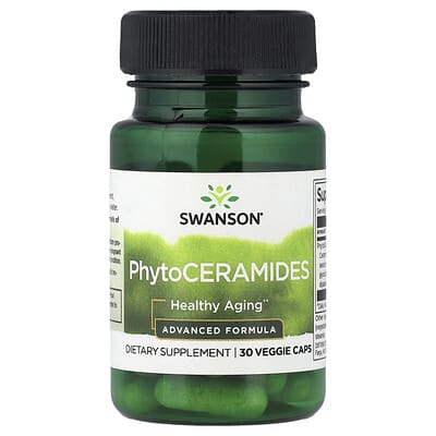 Swanson, PhytoCeramides, Advanced Formula, 30 Veggie Caps (30 mg per Cap)