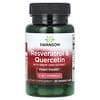 Resveratrol & Quercetin with Grape Seed Extract, Resveratrol und Quercetin mit Traubenkernextrakt, 30 vegetarische Kapseln