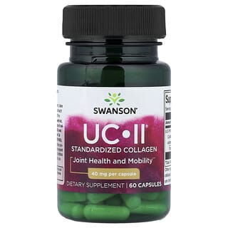 Swanson, UC-II® Standardiseret Kollagen, 40 mg, 60 Kapsler