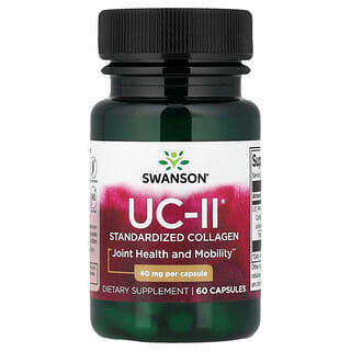 Swanson Vitamins, UC-II® Normalizasiya olunan Kollagen, 60 Kapsul