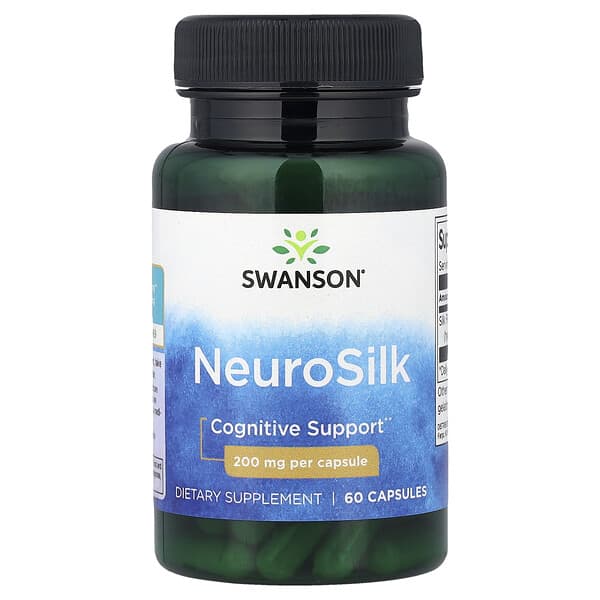 NeuroSilk, 200 mg, 60 Capsules