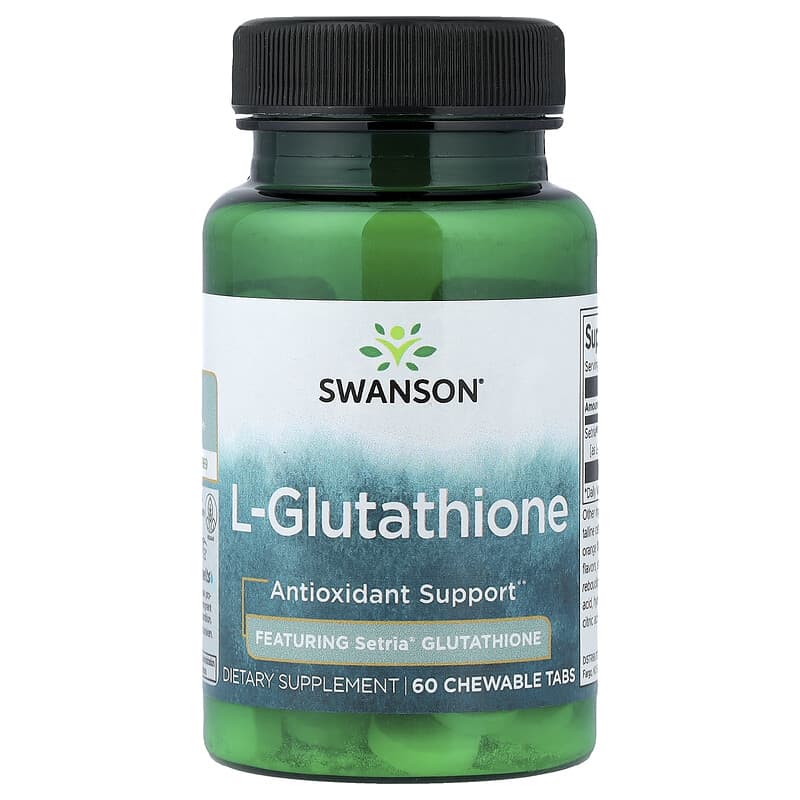 inject glutathione L-Glutathione, 60 Chewable Tabs (50 mg per Tablet)