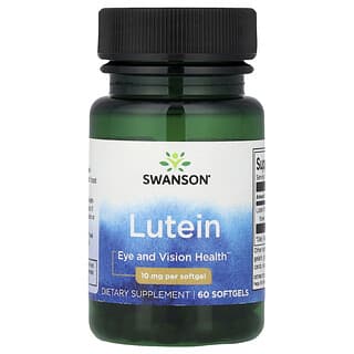 Swanson, Lutein, 10 mg, 60 Softgels