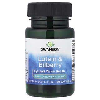 Swanson, Lutein ve Yaban Mersini, 60 Yumuşak Jel