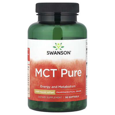 Swanson, Full Medium Chain Triglycerides, 1,000 mcg, 90 Softgels