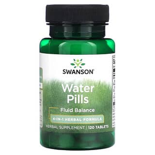Swanson, Water Pills, 120 Tablets
