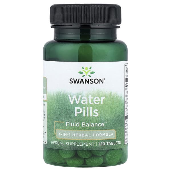 Water Pills, 120 Tablets