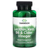 Lecitina, kelp, vitamina B6 y vinagre de sidra, 240 comprimidos