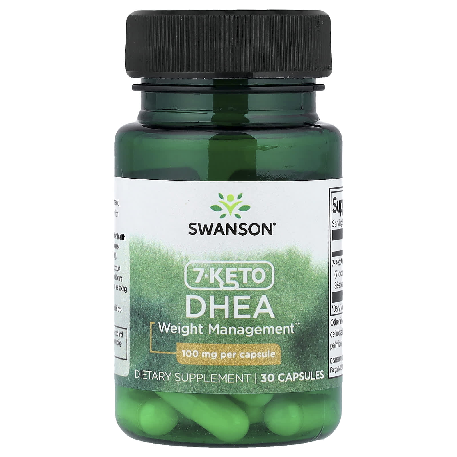 ダイエットサプリ hiddo 7-Keto®（7-ケト）DHEA（デヒドロエピアンドロステロン）、100mg、30粒