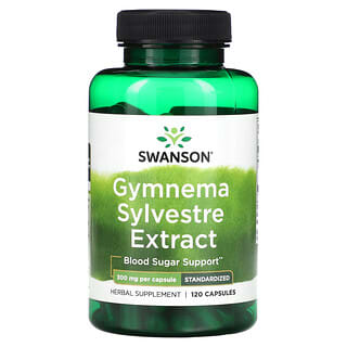 Swanson, Extracto de Gymnema sylvestre, 300 mg, 120 cápsulas