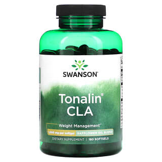 Swanson, Тоналин с КЛК, 1000 мг, 180 капсул