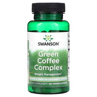 Swanson, 生咖啡豆複合物，60 粒素食膠囊