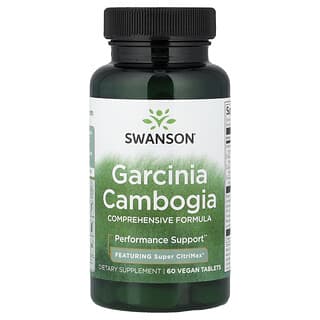 Swanson, Garcinia cambogia, 60 Comprimidos Veganos