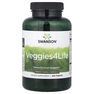 Swanson, Veggies4Life, 300 Tablets