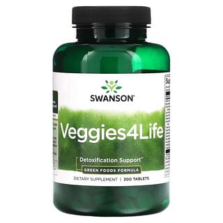 Swanson, Veggies4Life, 300 Tablets