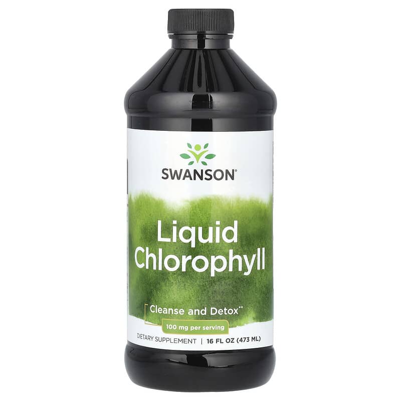 Chlorophylle liquide, 100 mg, 473 ml Chlorophylle liquide, 100 mg, 473 ml