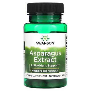 Swanson, Asparagus Extract, 60 Veggie Caps