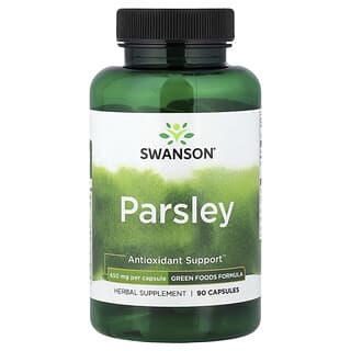 Swanson, Perejil, 650 mg, 90 cápsulas