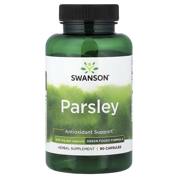 Parsley, 650 mg, 90 Capsules