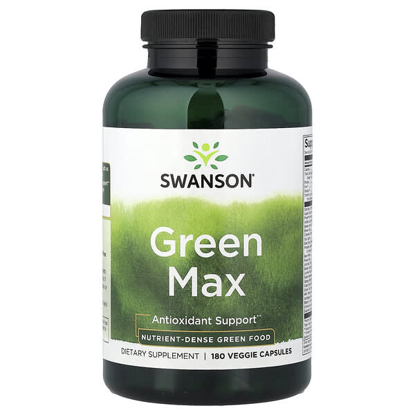 Green Max, 180 Veggie Capsules
