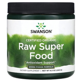 Swanson, Superalimento Cru Orgânico Certificado, 240 g (8,5 oz)