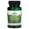 Espirulina y astaxantina orgánicas, 120 comprimidos vegetales