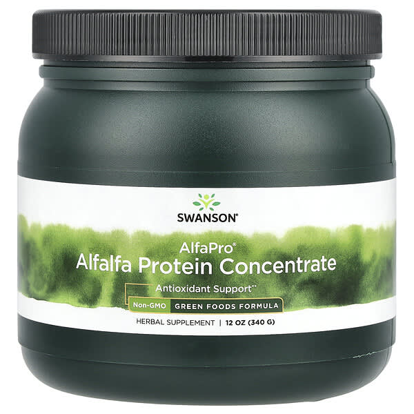 Swanson, AlfaPro® Alfalfa Protein Concentrate, 12 oz (340 g)