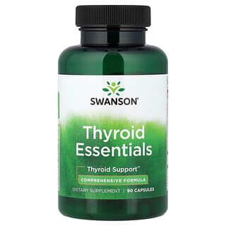 Swanson Vitamins, Thyroid Essentials, 90 Capsules