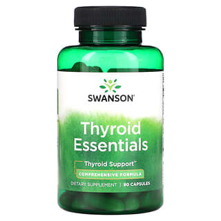 Swanson, Thyroid Essentials, 90 Cápsulas