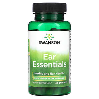 Swanson, Ear Essentials，60 粒膠囊