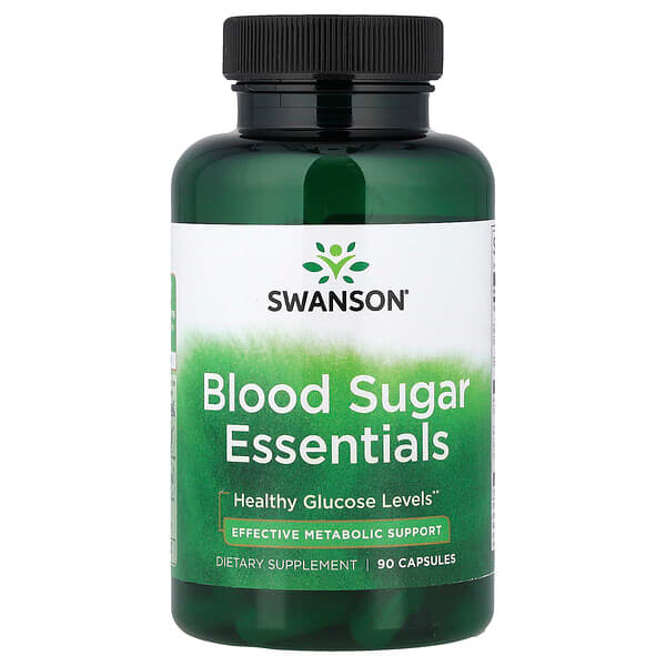 Swanson Vitamins（スワンソンビタミンズ）, ブラッドシュガーエッセンシャルズ、90粒