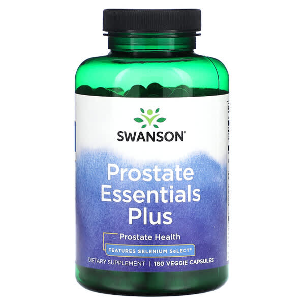Swanson, Prostate Essential Plus，180 粒素食膠囊