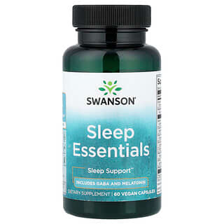 Swanson Vitamins, Sleep Essentials, 60 capsule vegane