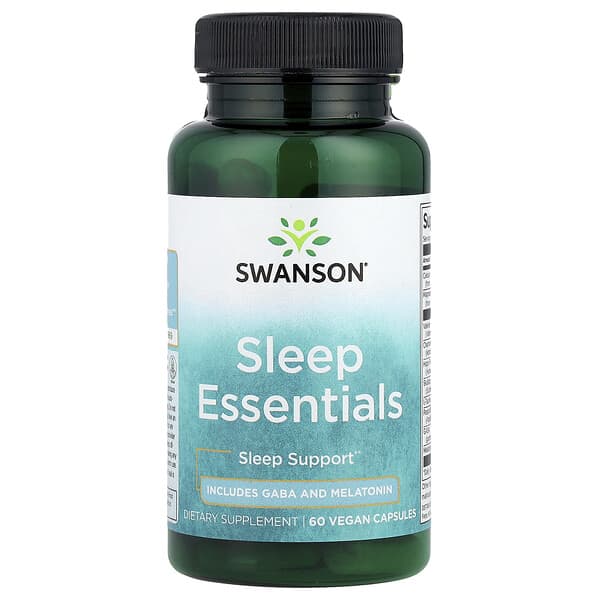 Swanson Sleep Essentials, 60 Vegan Capsules