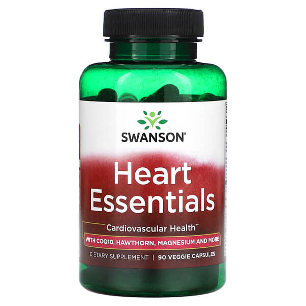 Swanson, Heart Essentials，90 粒素食膠囊