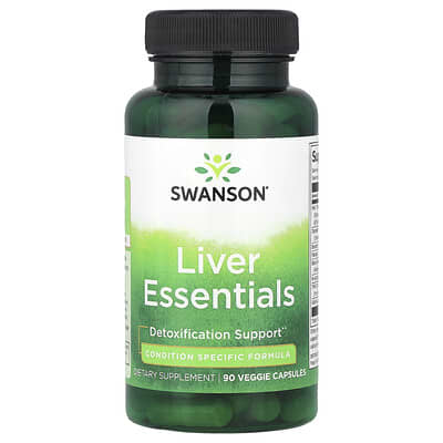 Swanson, Liver Essentials, 90 Vegetarian Capsules