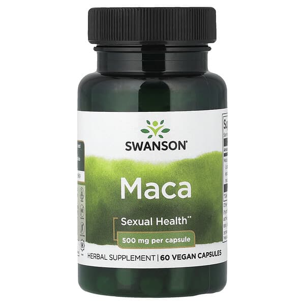Maca, 500 mg, 60 Vegan Capsules