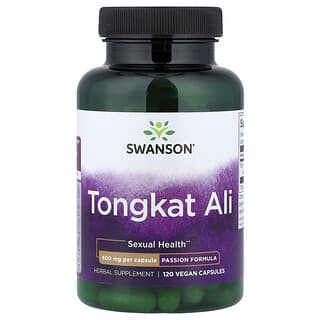 Swanson, Tongkat Ali, Longjack, 400 mg, 120 vegane Kapseln